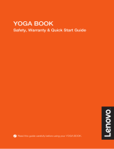 Lenovo Yoga Book Series Yoga Book Quick start guide