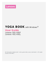 Lenovo Yoga Book User manual