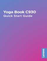 Lenovo Yoga Book Series Yoga Book C930 Quick start guide