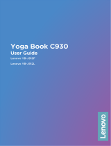 Lenovo Yoga Book C930 User manual