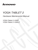 Lenovo Yoga Tab 2 1050 User manual