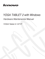 Lenovo YOGA Tablet 2-1371F User manual