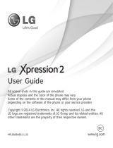 LG Xpression Xpression 2 AT&T User guide