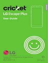 LG Escape LM-X320CM Cricket Wireless User guide