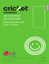 LG LM LM-K300AM4 Cricket Wireless User guide