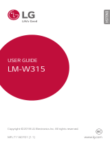 LG LM G Watch W7 User guide