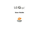 LG LS G Stylo Boost Mobile User guide