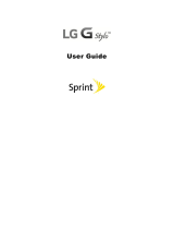 LG LS G Stylo Sprint User guide
