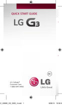 LG US G3 US Cellular Quick start guide