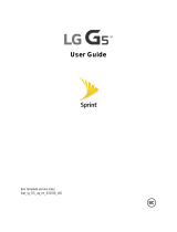 LG LS G5 Sprint User guide