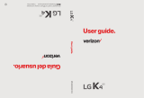 LG VS VS425 Verizon Wireless User guide