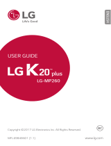 LG K MP260 Metro PCS Operating instructions