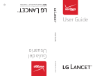 LG Lancet VW820 Verizon Wireless User guide