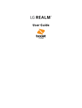 LG Realm Realm Boost Mobile User guide