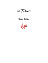 LG Tribute LS665 Virgin Mobile User guide