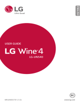 LG Wine UN540 US Cellular Owner's manual