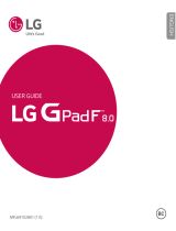 LG AK G-Pad F 8.0 2nd Generation ACG User guide