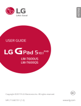 LG G-Pad G-Pad 5 10.1 FHD User manual