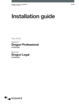 Nuance Dragon Professional Individual 15.0 Installation guide