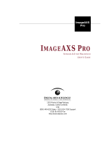 Nuance ImageAXS for Macintosh 4.0 Professional User guide