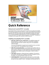 Nuance PDF Converter 1.0 Reference guide
