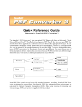 Nuance PDF CONVERTER STANDARD 3 Reference guide