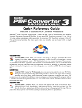 Nuance PDF Converter 3.0 Professional Reference guide