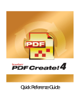 Nuance PDF Create 4.0 User manual