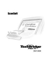 Nuance TextBridge Pro 11.0 User manual