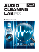 MAGIX Audio Cleaning Lab MX 18.0 User manual