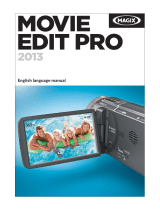 MAGIX Movie Edit Pro 2013 Owner's manual
