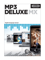 MAGIX mp3 Deluxe MX Operating instructions
