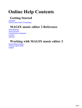 MAGIX Music Editor 2.0 User guide