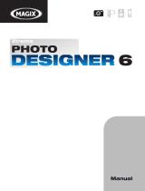MAGIX Photo Designer 6.0 Operating instructions