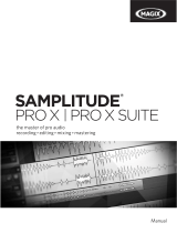 MAGIX Samplitude Pro X User manual