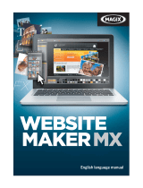 MAGIX Website Maker MX Owner's manual