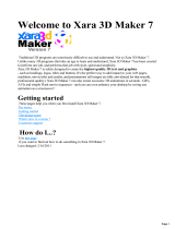 MAGIX 3D Maker 7.0 User manual