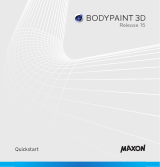 Maxon BodyPaint BodyPaint 3D 15.0 User manual