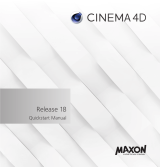 Maxon Cinema Cinema 4D 18.0 User manual