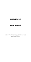 Maxwest Gravity Gravity 5.5 User manual