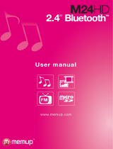 MEMUP M24 HD User manual