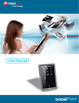 MEMUP SlidePad 101 User manual