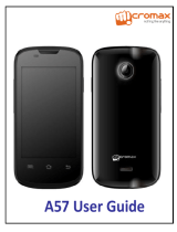 Micromax A57 User guide