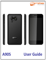 Micromax A90 S User guide