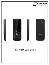 Micromax X1i Xtra User guide