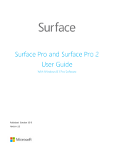 Microsoft Surface Pro v2.0 User guide