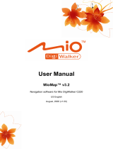 Mio MioMap v3.2 for DigiWalker C220 User manual