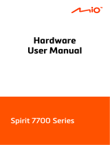 Mio Spirit 7700 LM User manual