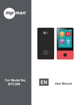 MPMan BTC299 User manual