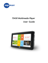 MPMan TS430 User guide
